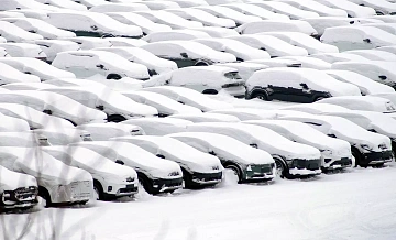 На парковках бывшего завода Volkswagen в Калужской области скопились тысячи иномарок
