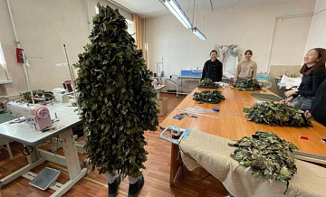 В Бурятии разработали защитно-маскировочный костюм для военных