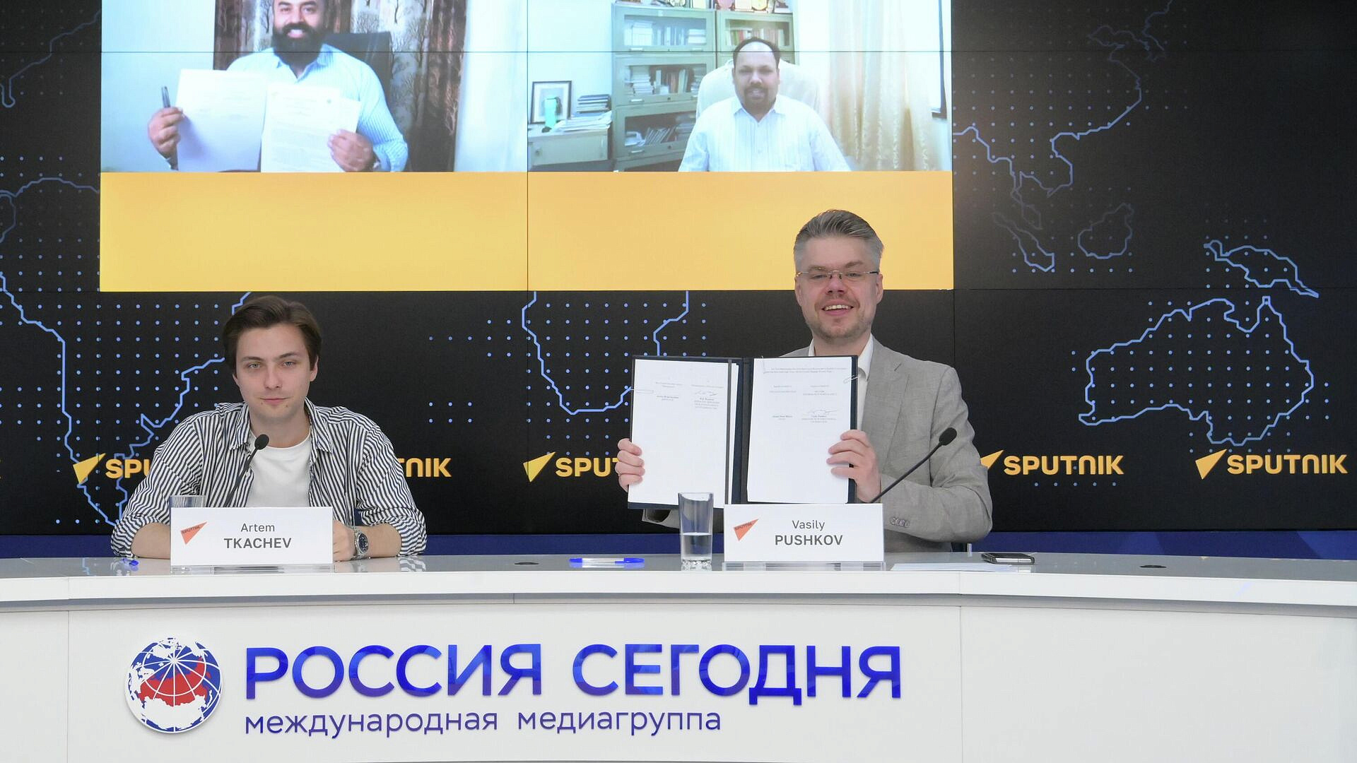 Sputnik начинает сотрудничество с индийским аналитическим центром