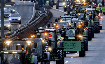 Фермеры в ФРГ вышли на акции против свободной торговли между ЕС и Меркосур