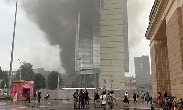 Около Большой Семеновской улицы в Москве восстановили движение после пожара
