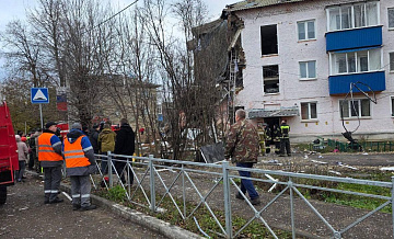 Жильцы уцелевших подъездов дома в Куркино скоро смогут вернуться в квартиры