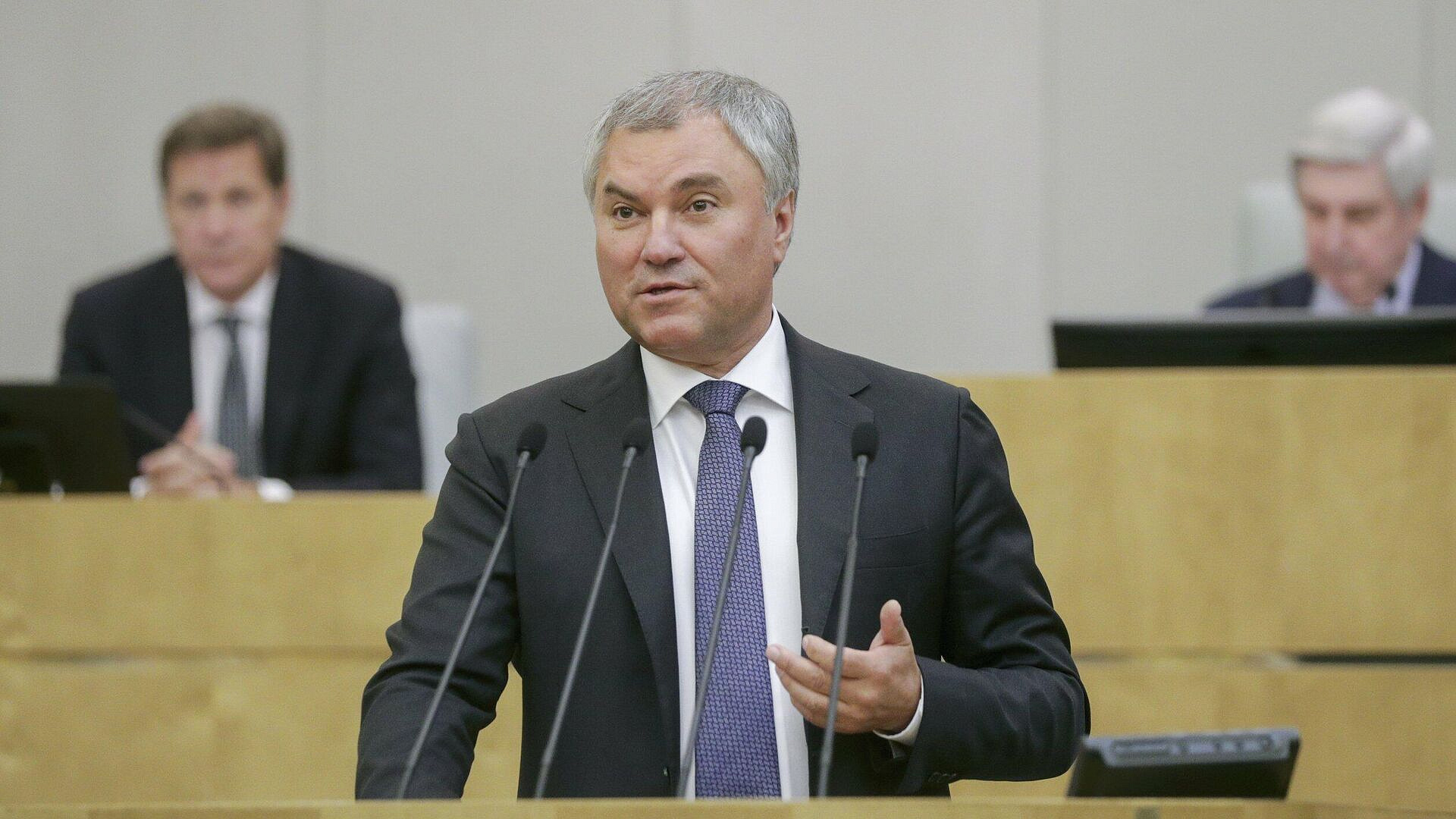 Володин рассказал, за кого будет болеть на чемпионате мира по футболу