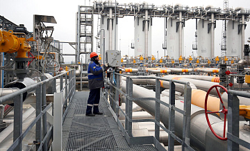 "Газпром" нарастил экспорт газа по "Турецкому потоку" в Европу до максимума