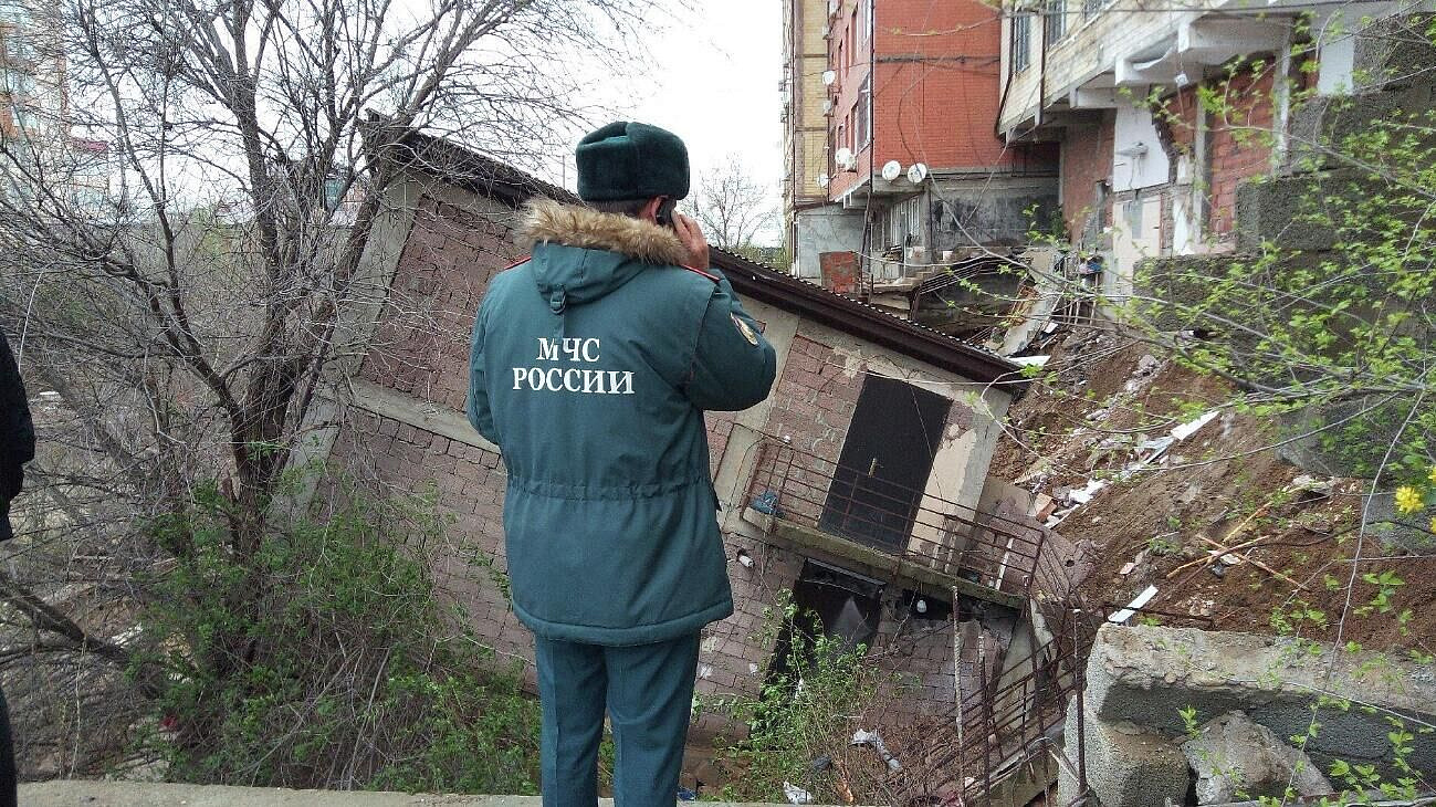 Названа причина обрушения многоквартирного дома в Махачкале