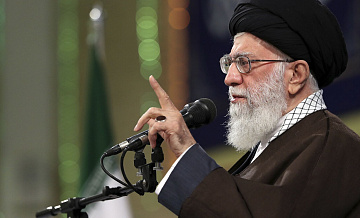 Верховный лидер Ирана находится в оперативном штабе