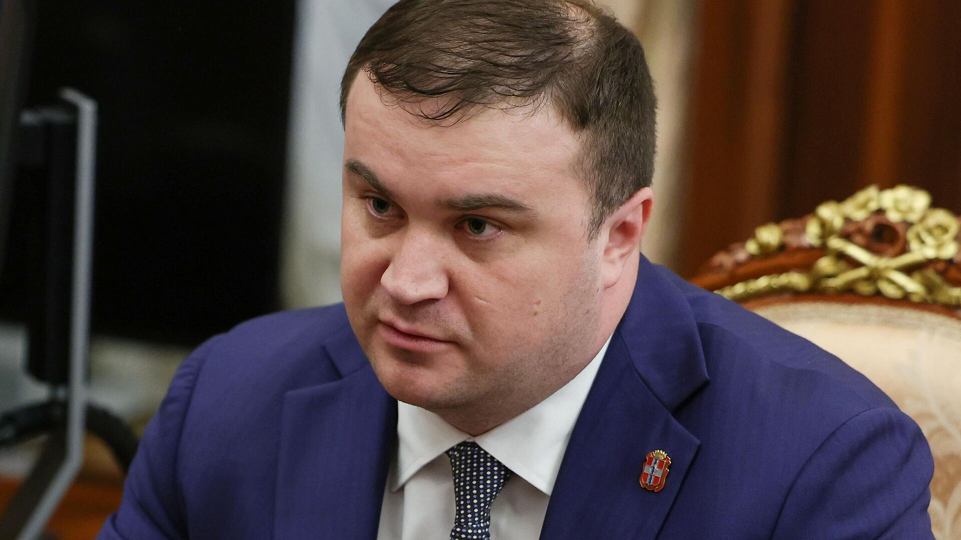 Путин встретился с губернатором Омской области Хоценко