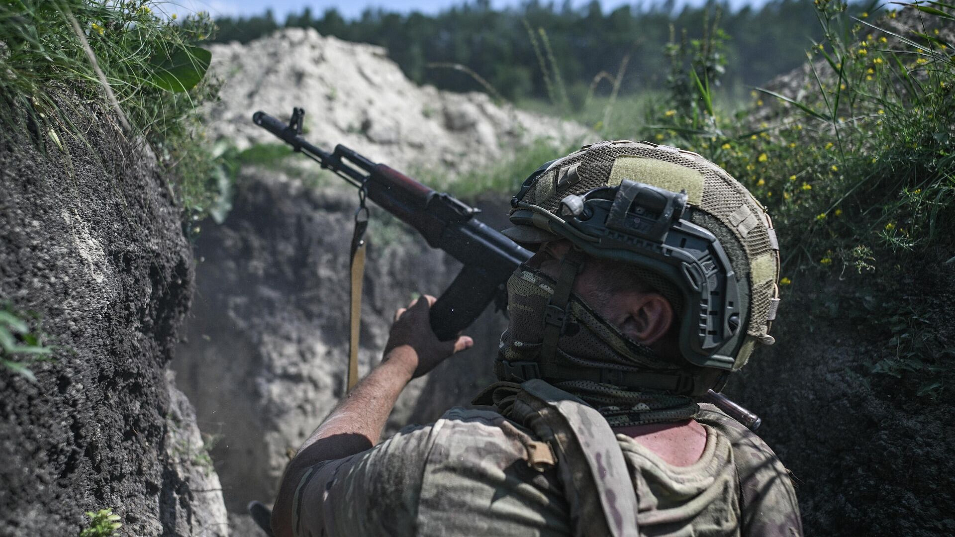 Российские военные уничтожили блиндаж с живой силой ВСУ в ДНР