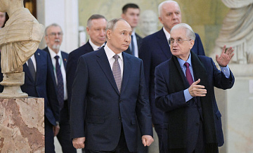 Путин отметил вклад Пиотровского в культуру