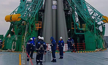 Ракета "Союз-2.1а" вывела на орбиту грузовой корабль "Прогресс МС-29"