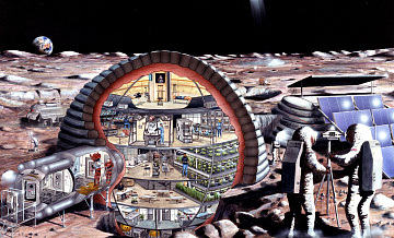 Российские ученые придумали, как спасти лунную базу от перегрева