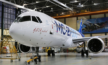 В Ростехе назвали самолет МС-21 символом преодоления санкций