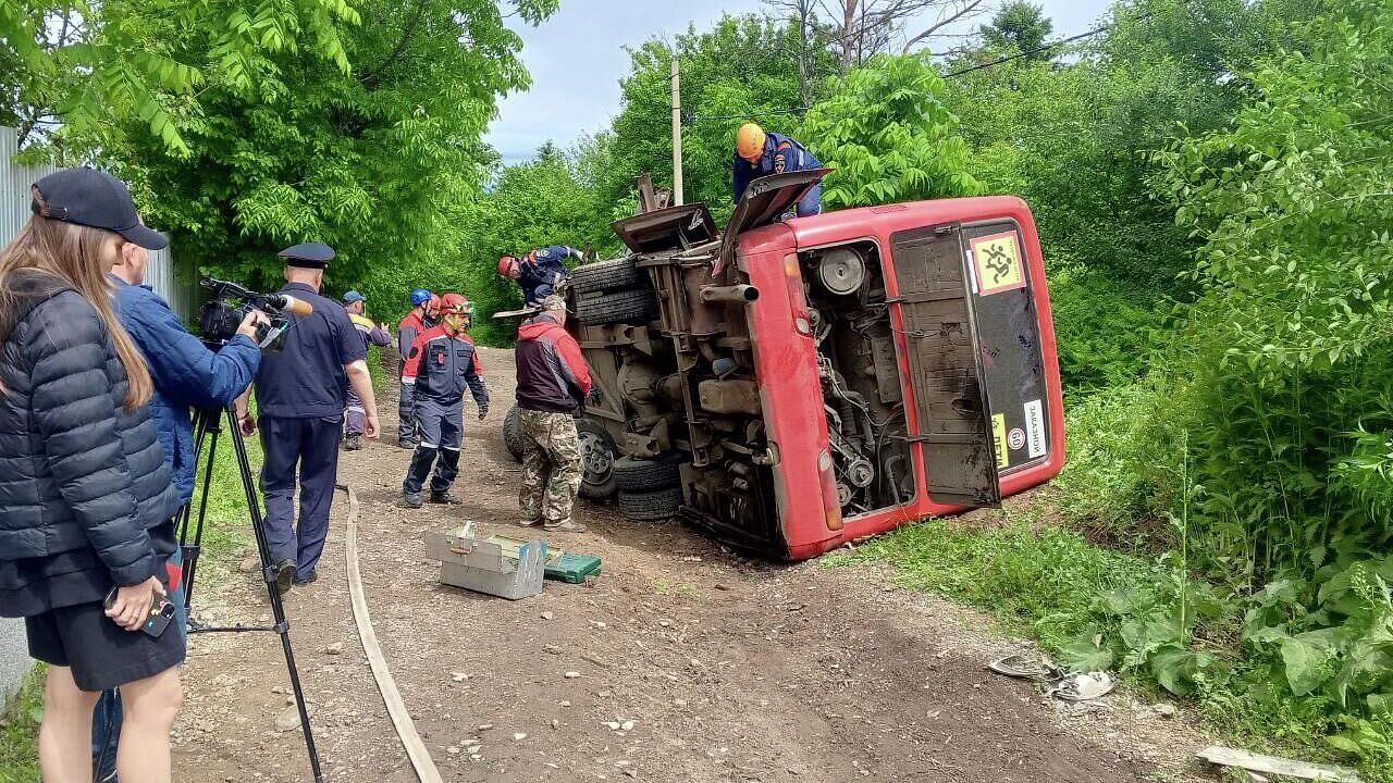 У автобуса, попавшего в ДТП под Хабаровском, отсутствовал регистратор