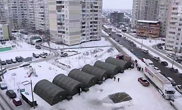 В Киеве развернули два палаточных городка из-за энергокризиса