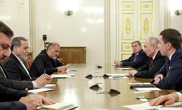 Встреча Путина и главы МИД Ирана продлилась почти два часа