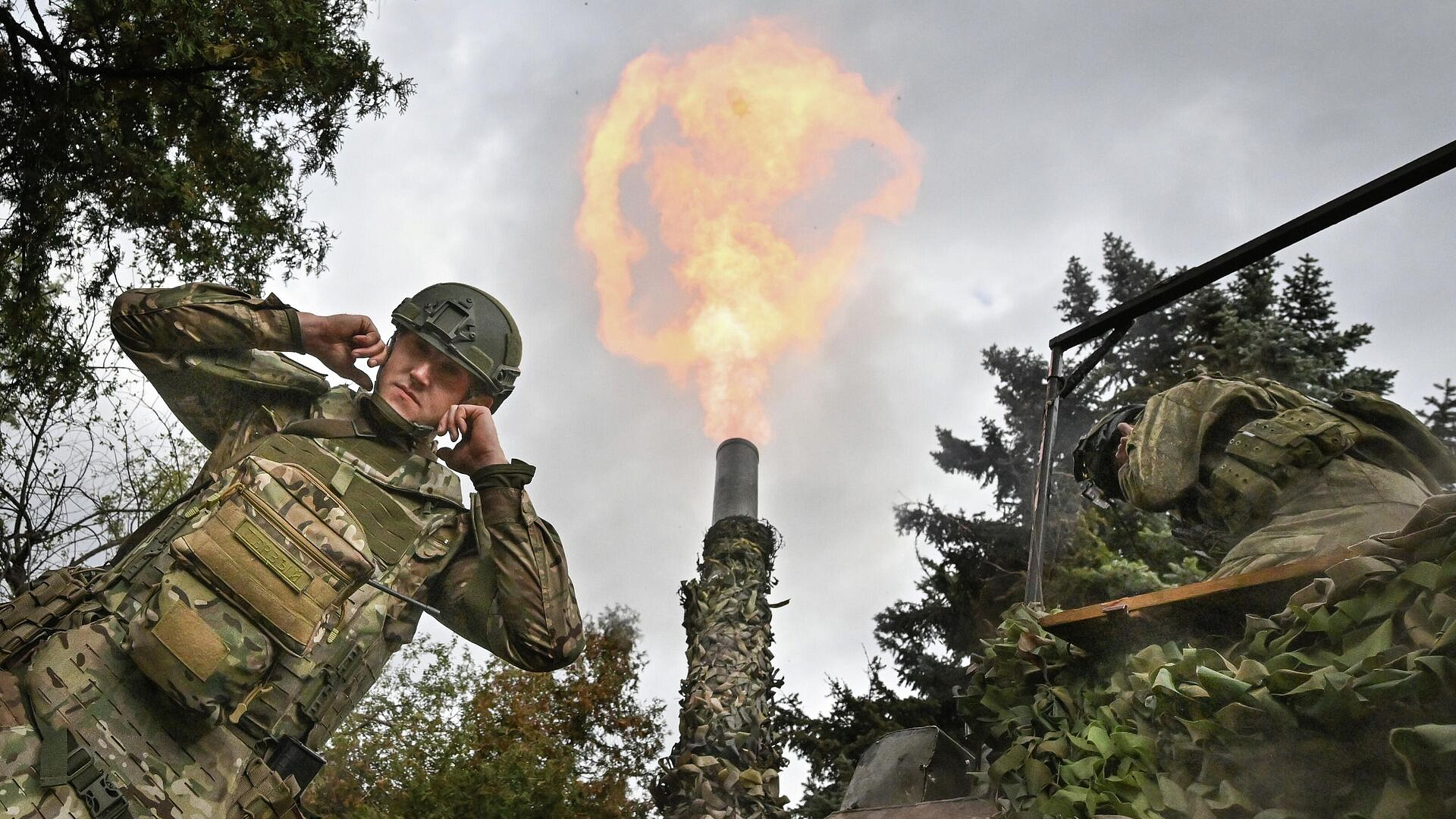 Российские разведчики уничтожили огневую точку ВСУ под Северском