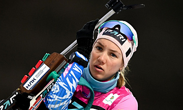 Наталия Шевченко выиграла спринт на чемпионате России по биатлону