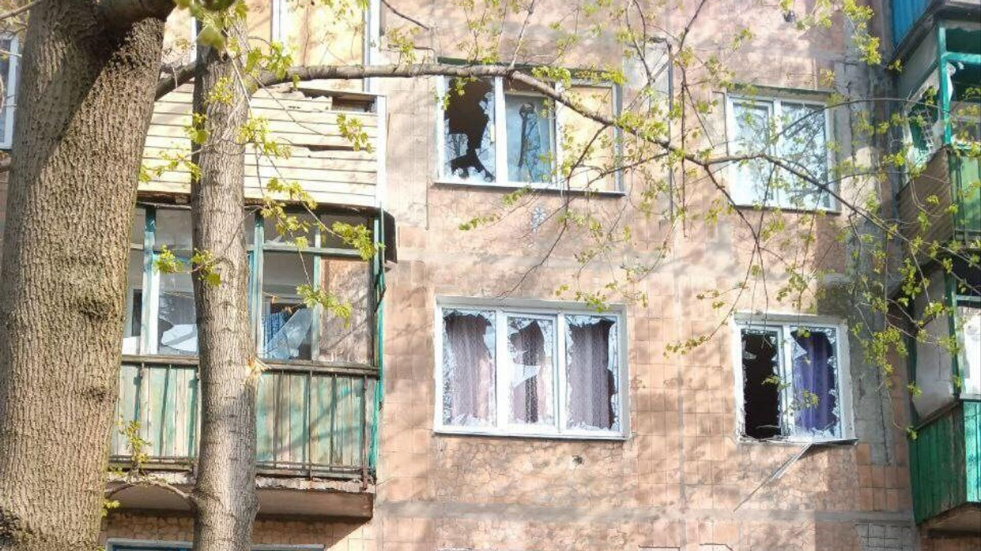 В Горловке при обстреле ВСУ повреждено учреждение здравоохранения