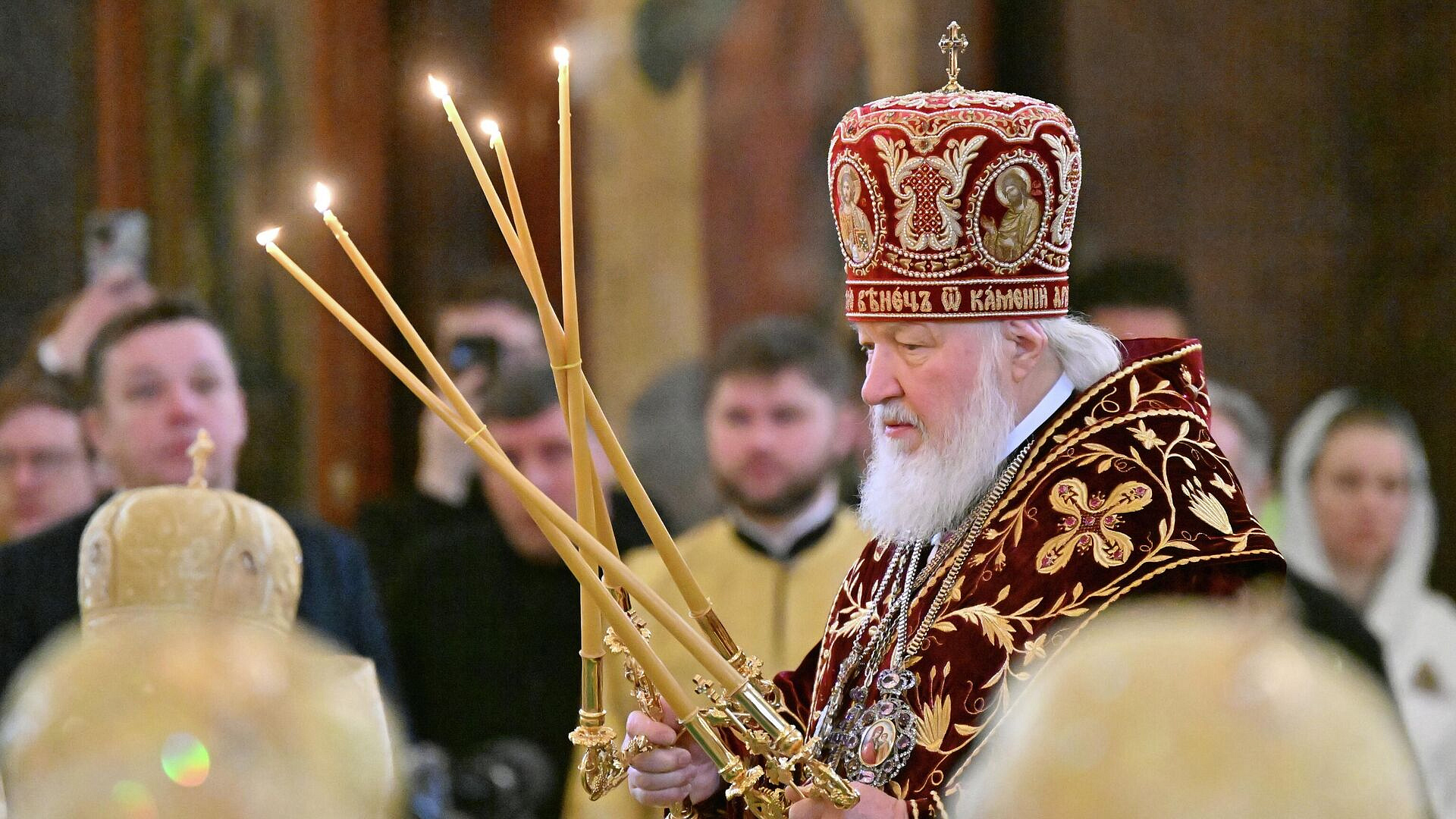 Патриарх Кирилл выразил поддержку главе Антиохийской церкви