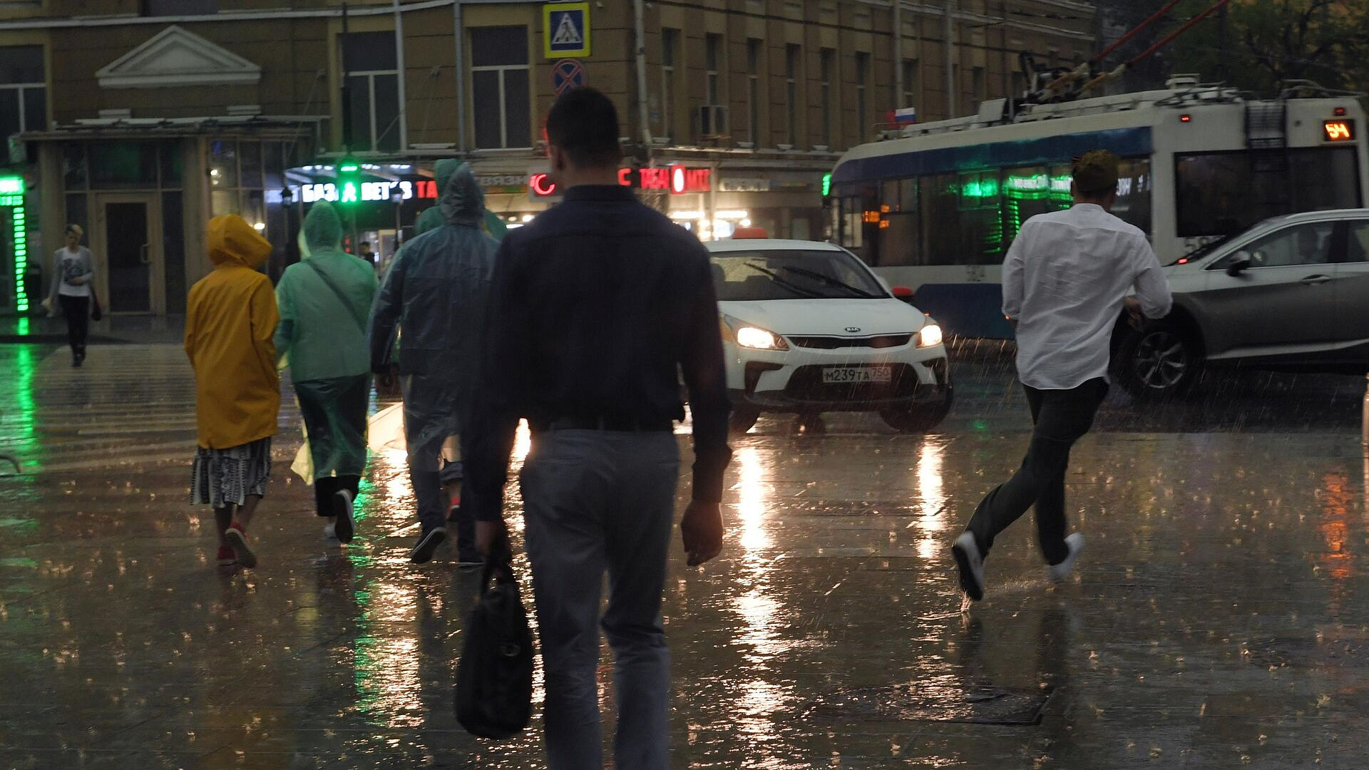 Москвичам пообещали ливни с грозами до конца июня