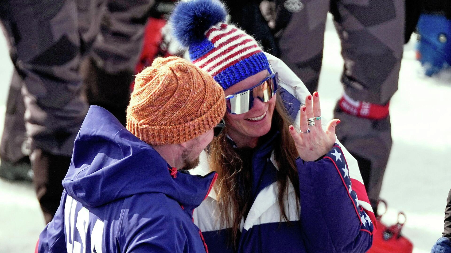 Олимпийской чемпионке из США сделали предложение после финиша на Олимпиаде