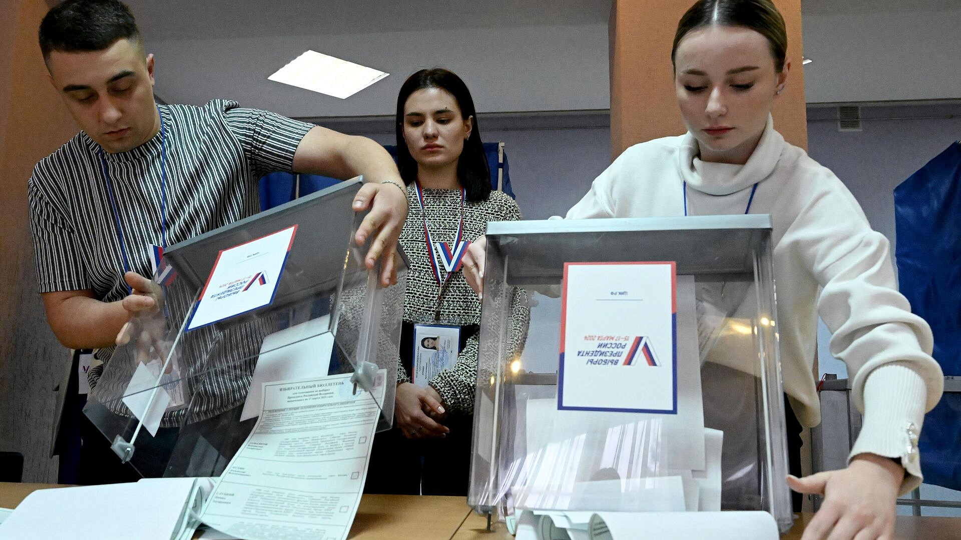 ЦИК: Путин получил голоса абсолютного большинства российских избирателей