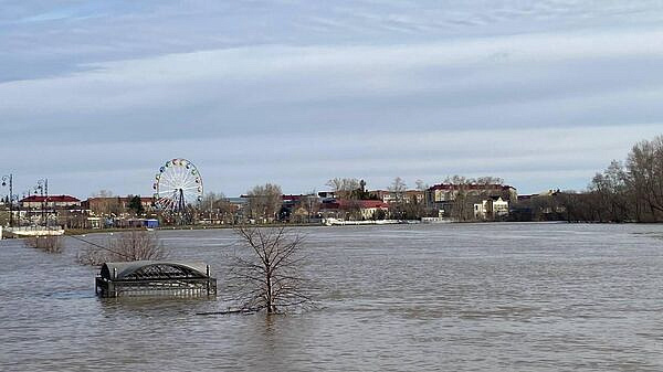 Вода в реке Ишим к вечеру поднялась на 42 сантиметра