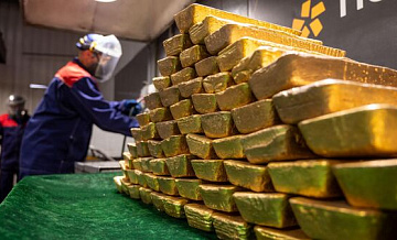 Россия сохранила второе место среди крупнейших производителей золота в мире