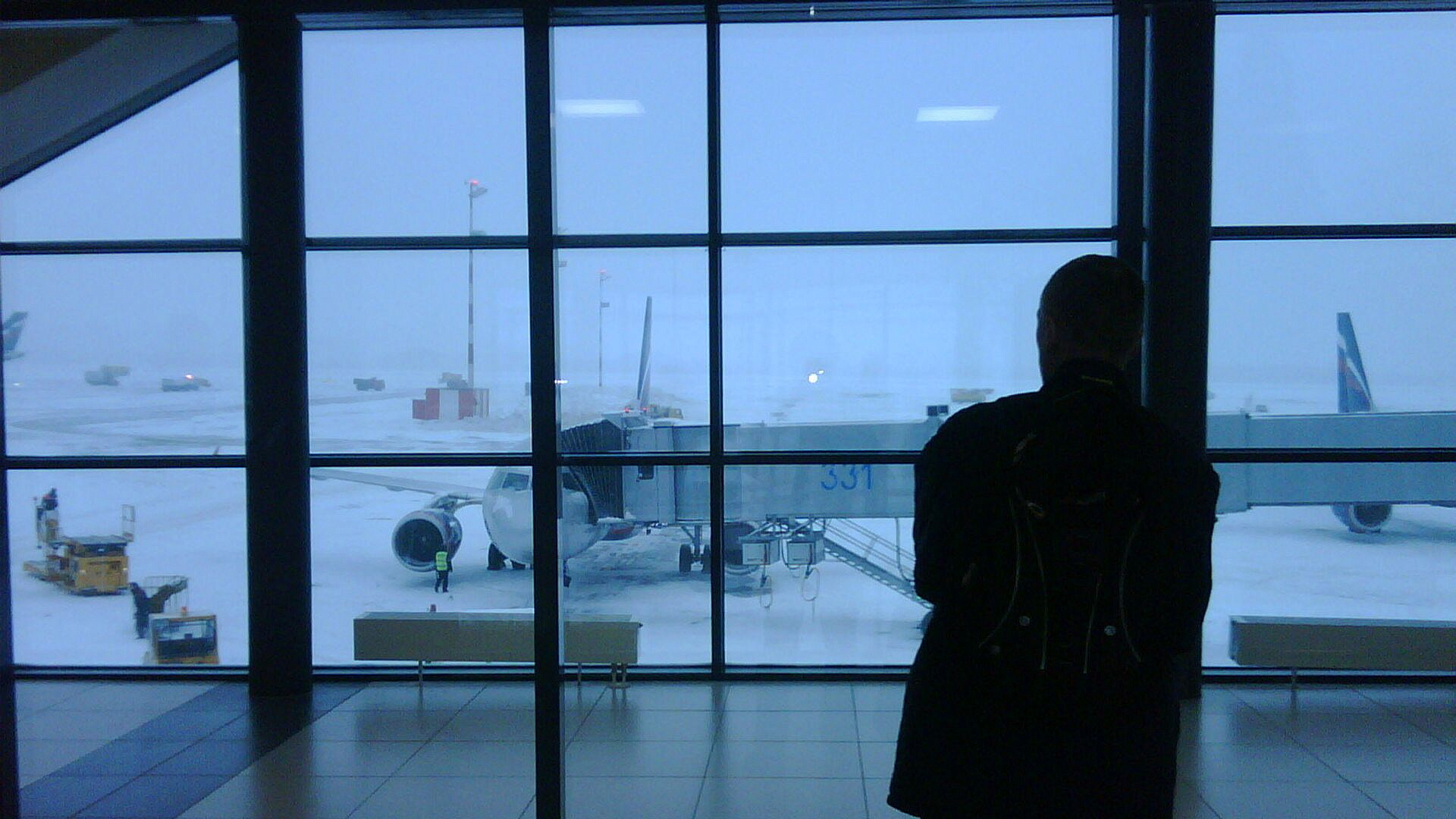 Снегопад не нарушил работу аэропортов столичного региона