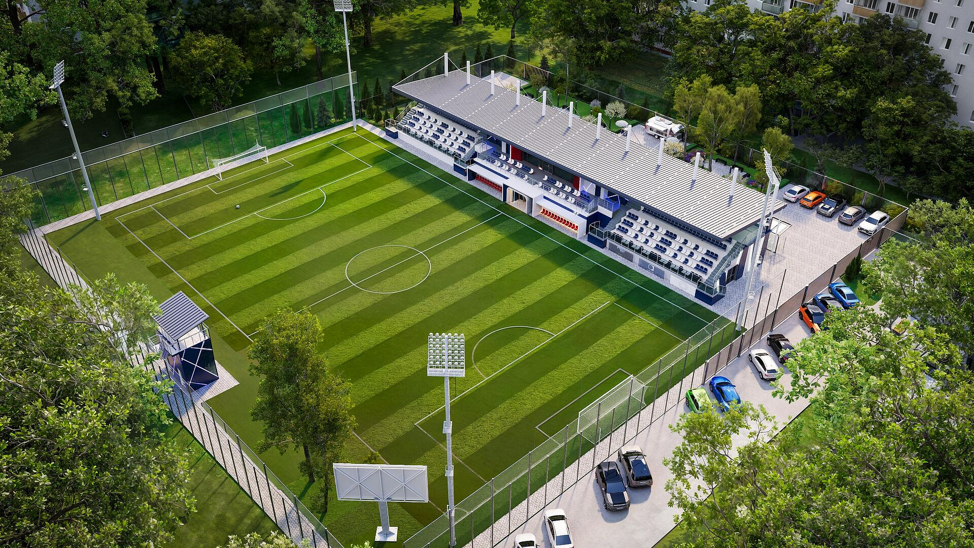 Гарбузов: новая футбольная площадка появится в ВАО при поддержке города