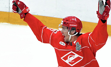 "Спартак" одержал победу над "Торпедо" со счетом 7:6 в матче КХЛ