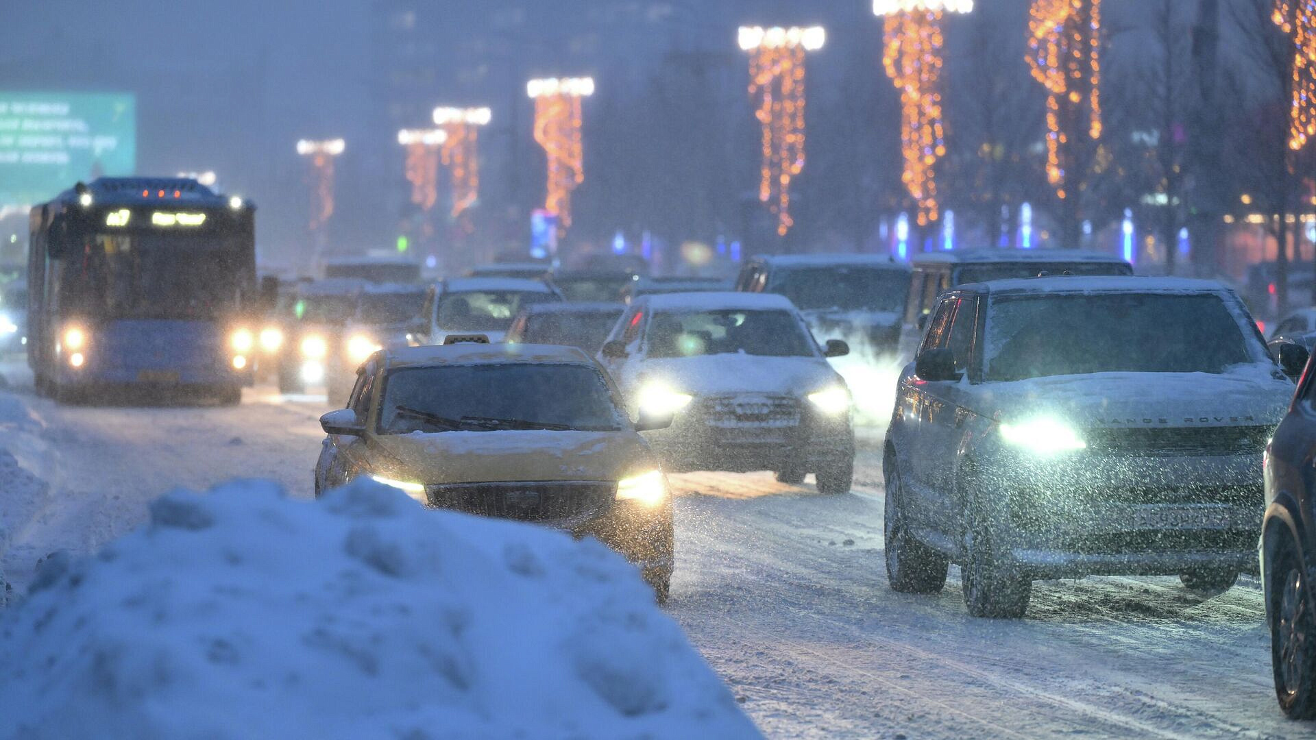Синоптик рассказал о снегопаде в северной части Москвы