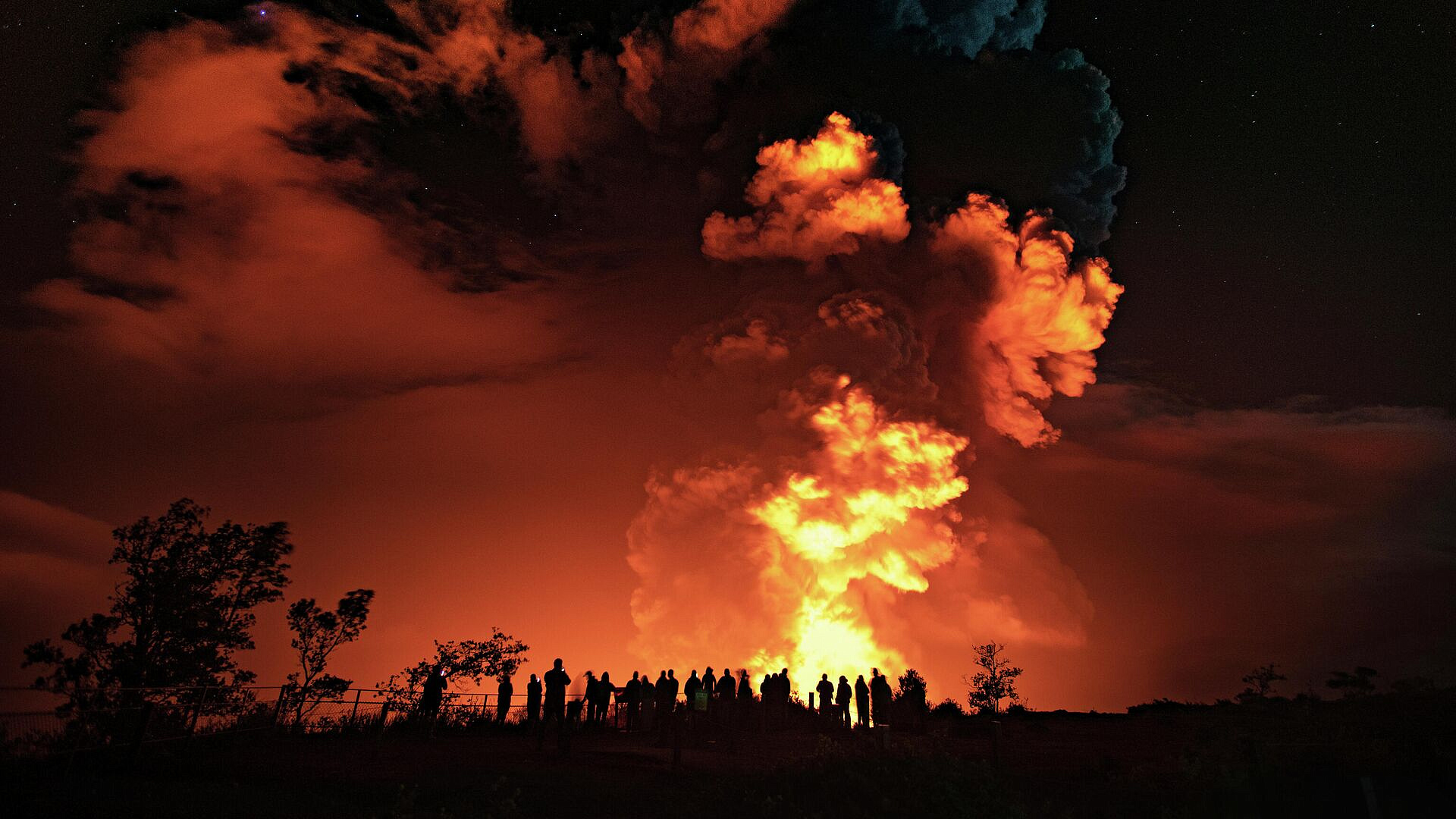 На Гавайях произошло очередное извержение вулкана Килауэа