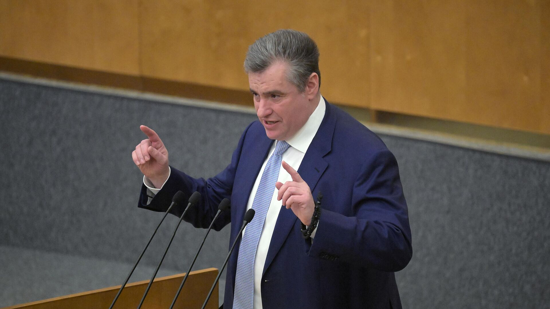 Слуцкий: Россия продолжит добиваться признания геноцида советского народа