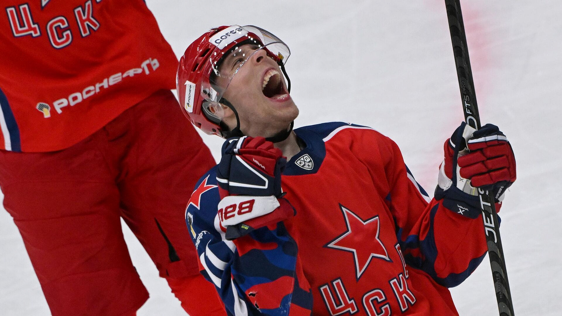 Шайба Абрамова принесла ЦСКА победу над "Трактором" в матче КХЛ