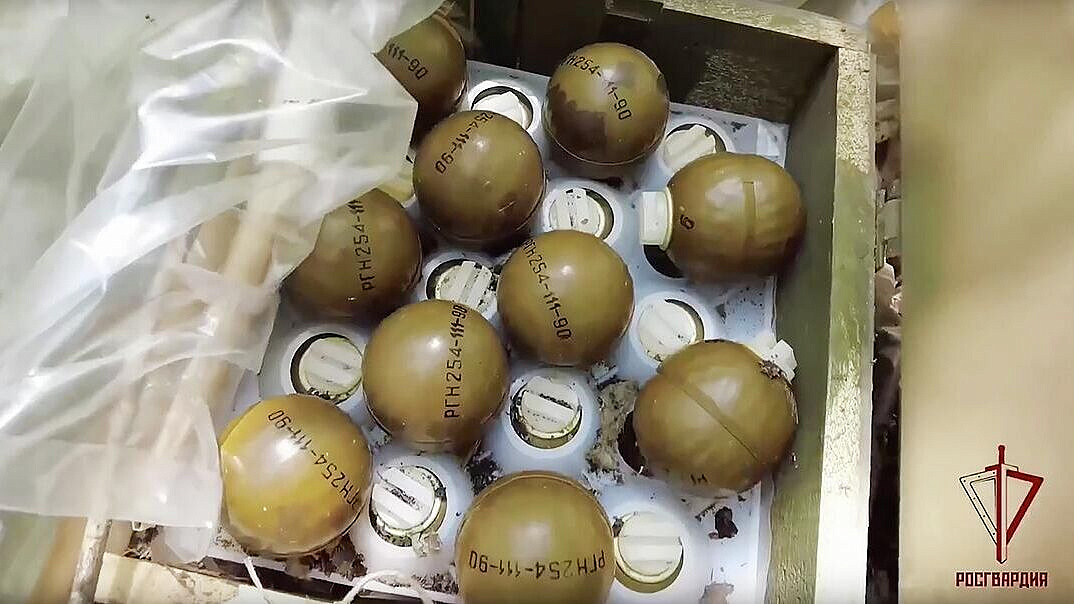 Росгвардия обнаружила тайник с боеприпасами ВСУ в пригороде Луганска