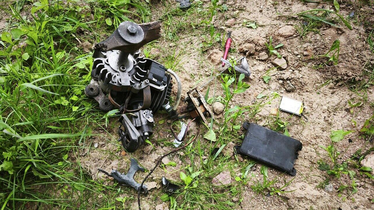 В Туле после ночной атаки ВСУ обнаружили элементы БПЛА