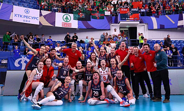 Волейболистки "Локомотива" обыграли "Протон" в матче чемпионата России