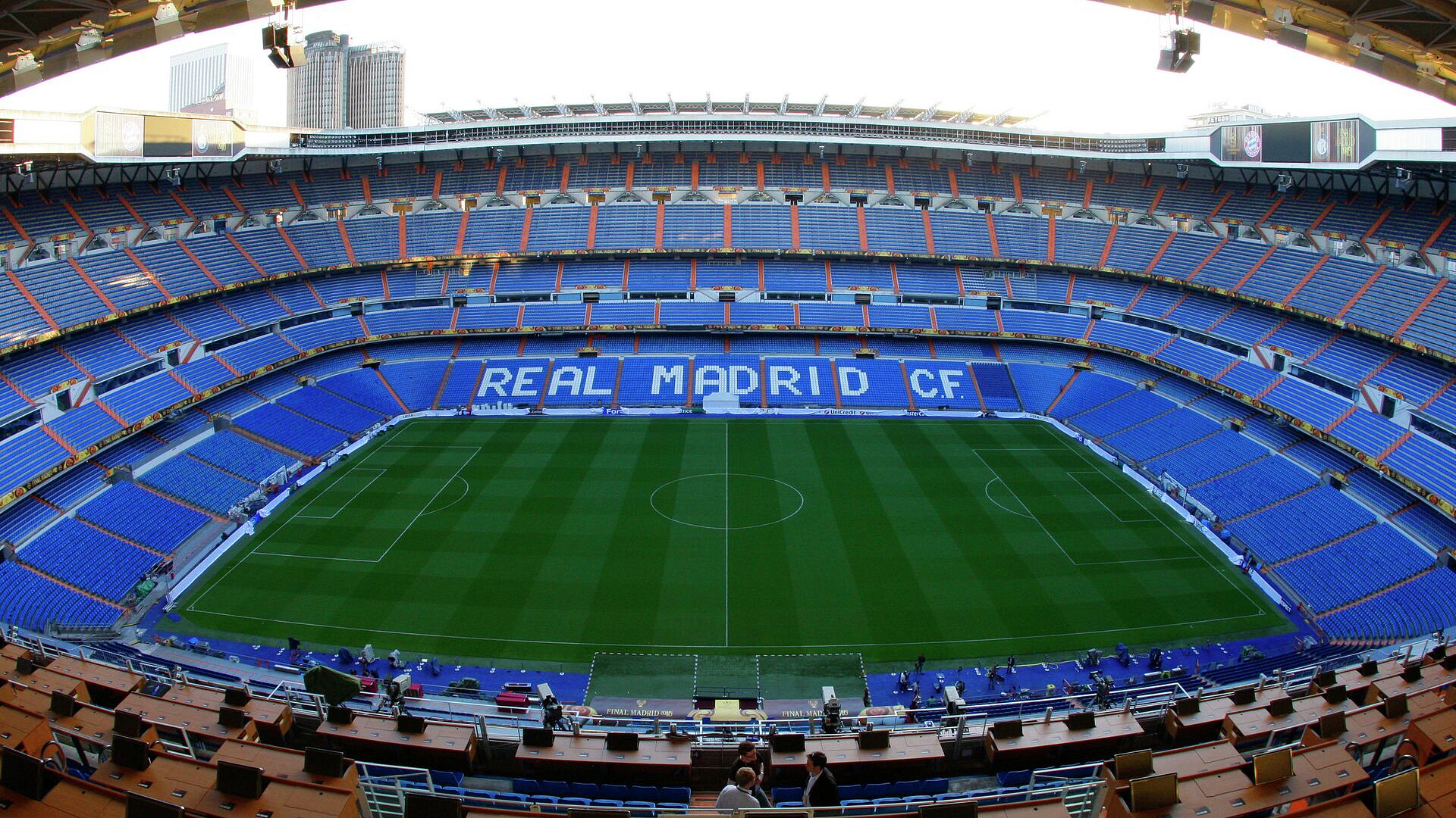 Стадион "Реала" станет тренировочной площадкой для теннисистов