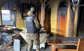 СК показал кадры последствий взрыва в кафе на Ставрополье