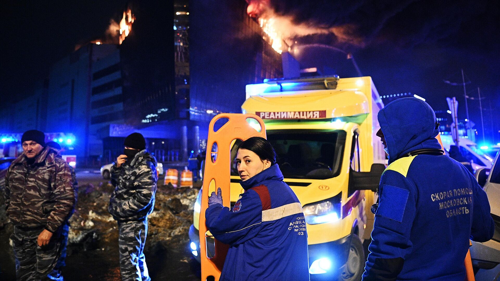 В больницах Москвы после теракта находятся 92 пациента