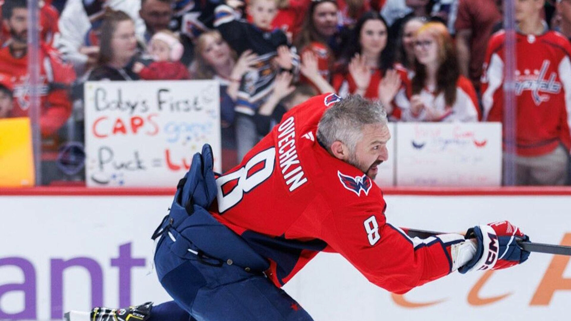 Овечкин обновил рекорд НХЛ по числу сезонов с 30 голами