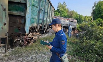 Следователи проводят неотложные мероприятия для расследования ЧП с поездами