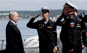 Путин впервые посетил Курильские острова