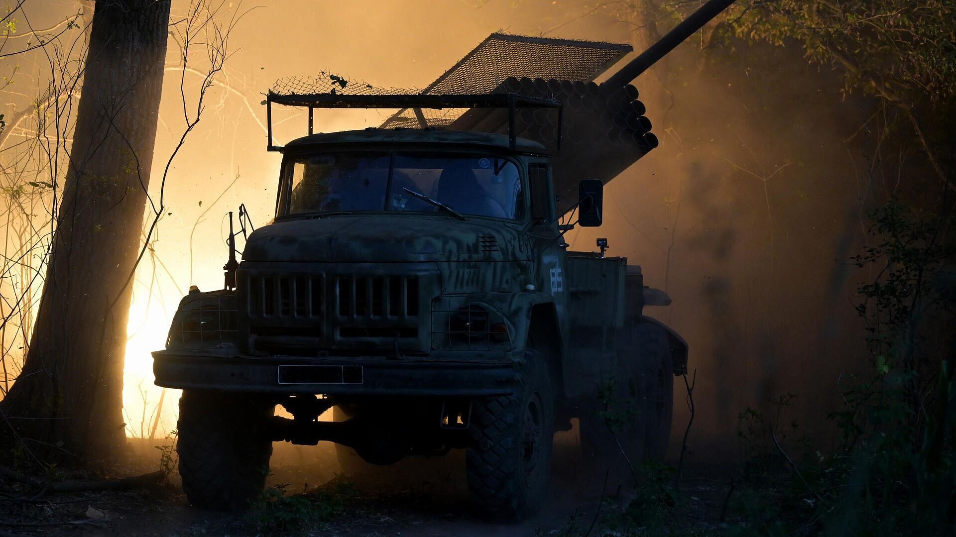 Расчет "Града" накрыл украинских военных в дельте Днепра