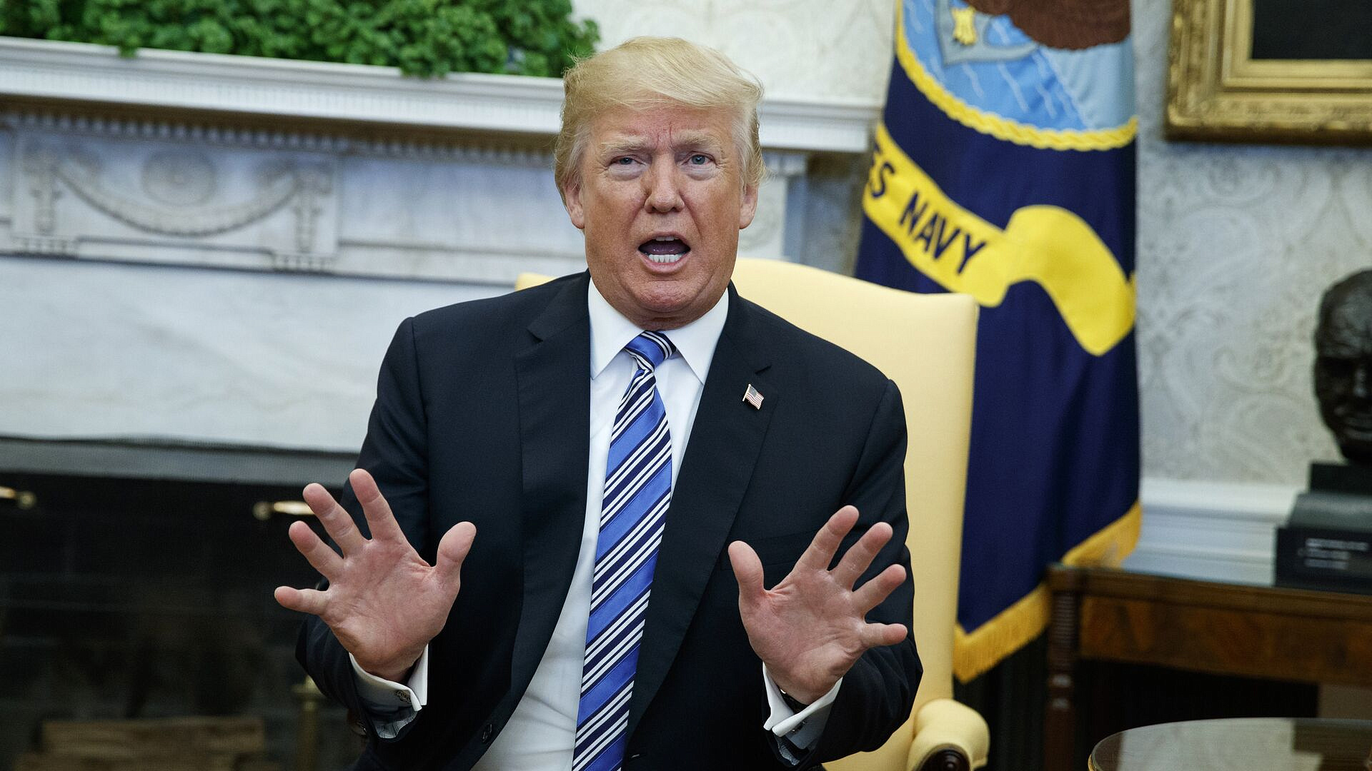 Трамп примет участие в заседании совета нацбезопасности США