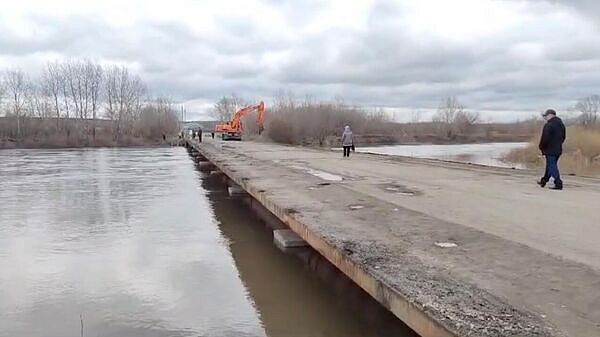 Уровень воды в реке Тобол в Кургане поднялся до 547 сантиметров