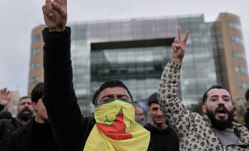 У здания ООН в Бейруте прошла акция в поддержку Венесуэлы