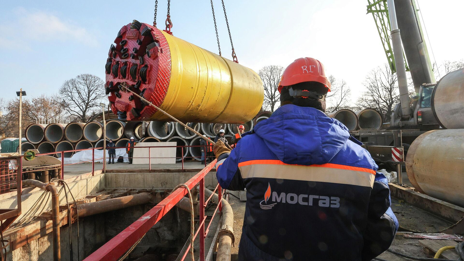 На востоке Москве реконструировали газопровод низкого давления