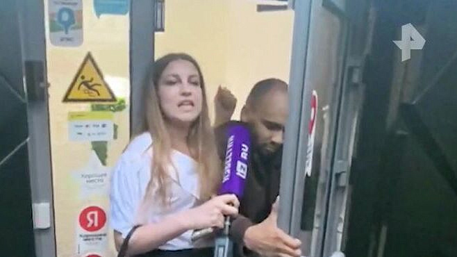 СК начал проверку после нападения на журналистов "РЕН ТВ" в Москве